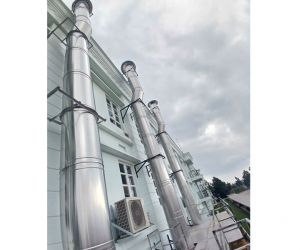 Ống gió hệ thống hút và xử lý bụi