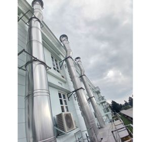 Ống gió hệ thống hút và xử lý bụi